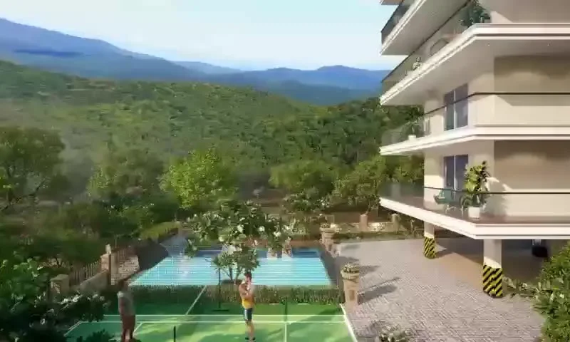 Rishikesh One — views towards the hills