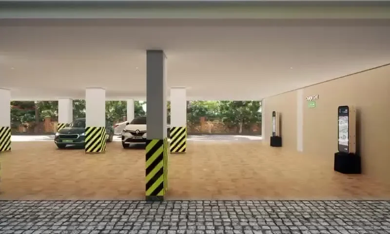 Rishikesh One — stilt parking